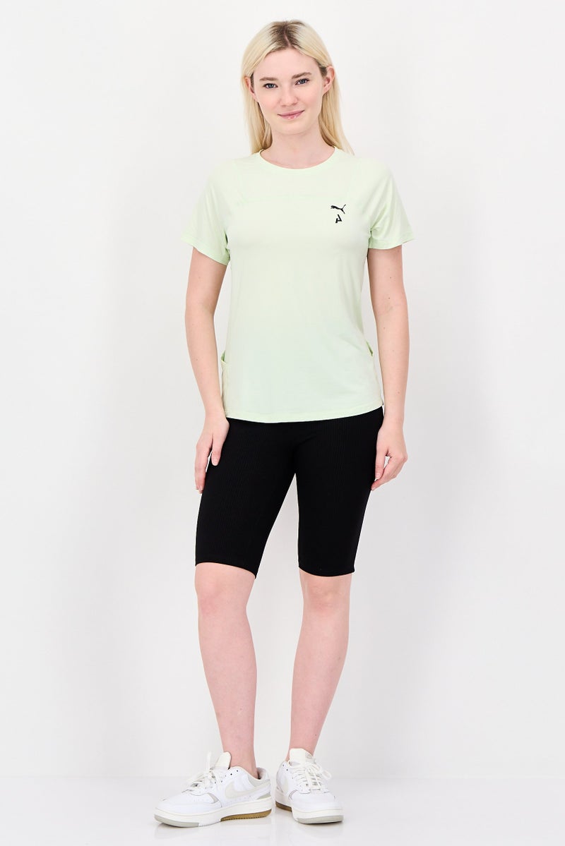 Puma x Seasons Women Sportswear Fit Short Sleeve Outdoor T-Shirt, Green - Image 3